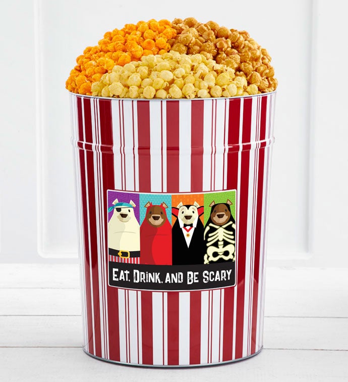 Tins With Pop® 4 Gallon Eat Drink And Be Scary